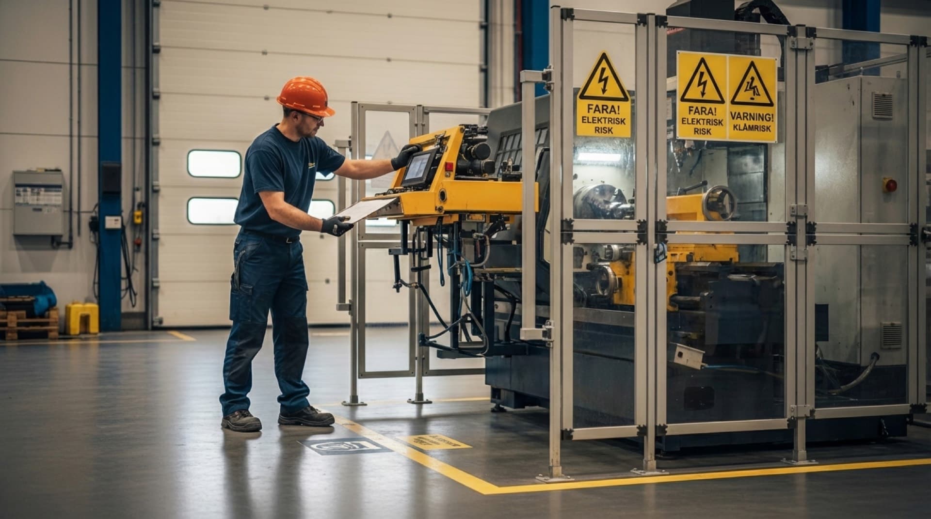 Teknisk arbetsmiljö — maskiner och utrustning